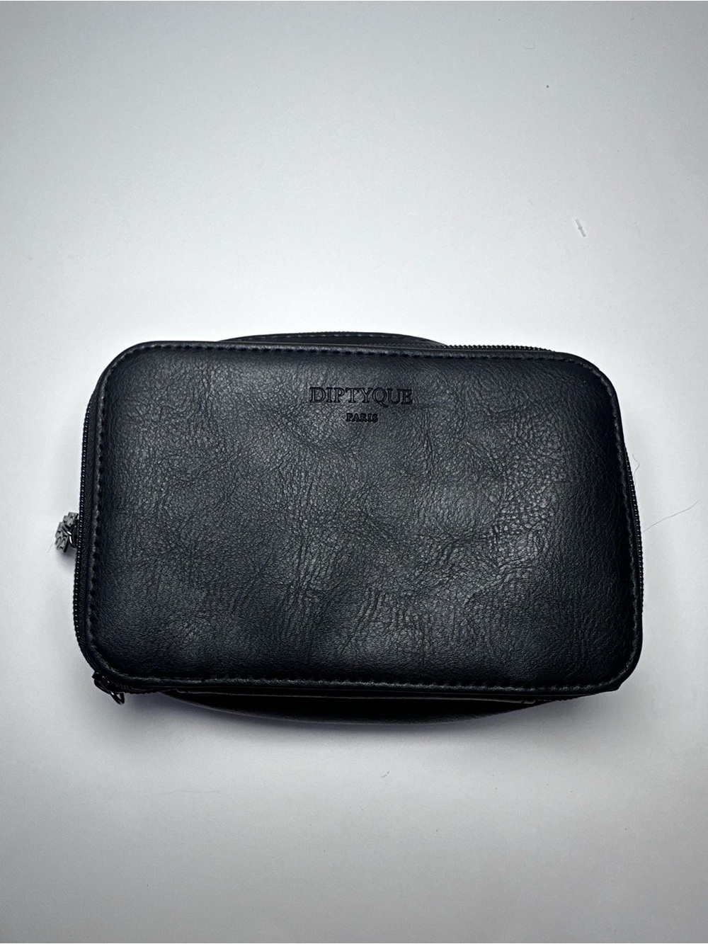 diptyque Black Leather Toiletry Pouch